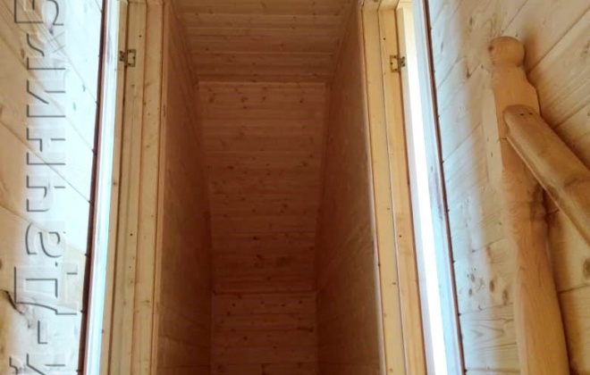4 Брусовая баня по проекту Б-22 9×9, 135 м², Московская область, Щёлковский район, Деревня Каблуково (1)